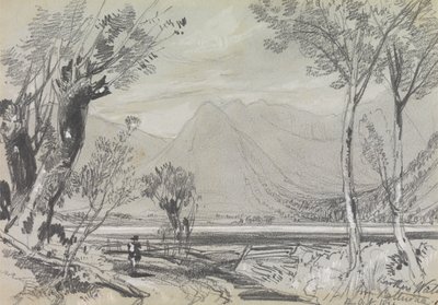 Brothers Water from Patterdale by Edward Lear